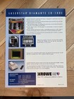 Rowe Ami Laserstar Diamante The Ruby Cd-100e Jukebox Original Sales Flyer