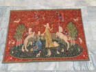 4x6 Vintage French Tapestry Wall Hanging Medieval Unicorn Decorative 170x122cm