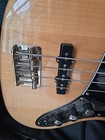 Fender Squier Jazz Bass Guitar Natural Maple Fingerboard Classic Vibe  70s Jazz 