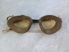  vintage World War Ii  skyway   Fischer  u s  Military Pilot Flying Goggles 