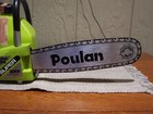Jim Beam Poulan Chainsaw Whiskey Bottle Decanter  1979 Empty