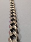 Vintage 925 Sterling Silver Solid Cuban Curb Link Chain Necklace Italy 20  34 1g