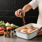 180 Spice Labels For Food Containers  Chalkboard 1 5 In  Black 