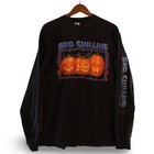 Vintage 1995 Budweiser Bud Chilling Halloween Long Sleeve T-shirt Mens L 90s Tee