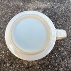 Otagiri Coffee Mug Cup Happy Black   White Cats W Blue Edge Vintage