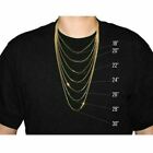 925 Sterling Silver Solid Miami Cuban Curb Link Chain 5mm Necklace Rhodium New