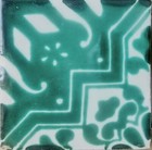 C 129  Mexican Tiles Ceramic Hand Made Spanish Influence Talavera Mosaic Art