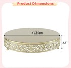 Cake Stand  Metal Round Cupcake Dessert Stand Cake Display Holder For Wedding   