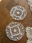 Antique Assorted Selvage Lace Tatted Doilies Trim