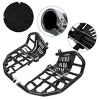 Foot Peg Nerf Bars W black Nets Peg For Kawasaki Kfx450r 08-15 Heel Guards