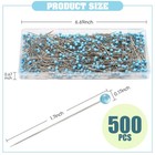 500 Pcs Sewing Pins Quilting Pin  1 75in Straight Pin