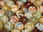 Large Lot 50  Jabo Celebration 2010 Contract Run Marbles   107