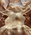 New Low Price  Lalique  hopping  Bunny    Rabbit - Sculpture - France - Crystal
