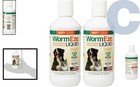 Wormeze Canine   Feline Dewormer Liquid  8 Oz X 2 - Easy To Add To Food Or Water