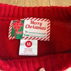 Men s Ugly Christmas Sweater Medium Mens Santa Suit Holiday Red White M