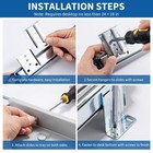 Heavy-duty Under-desk Keyboard Tray - 19 In Slide-out Pull-out Keyboard Drawer