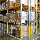 Aleko Durable Steel Overhead Door Track Pallet Rack Post Protector