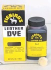 Red Fiebing s Leather Dye W wool Dauber Applicator 4 Oz New