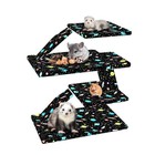 Waterproof Ferret Cage Liners  Washable Bedding For Chinchillas   Rats - Double