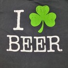 Ripple Junction  i Love Beer  Mens Black 100  Cotton Graphic T-shirt Size Xl