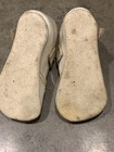 Vintage White Baby Shoes With Buckle - Bottoms Are Dirty