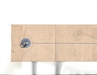 Zanzibar -india Used In 1896 Registered Postal Envelope-canada-as Is Stamp Gone