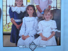 Chery Williams Heirloom Sewing Pattern - Waisted Princess Line Dress 4-7