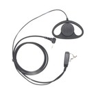 D Shape Walkie Talkie Headset Earphone 1pin 2 5mm Ptt Mic Earpiece For Motorola