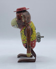 Vintage Inakita Tin Litho Wind-up Walking Monkey Toy Japan