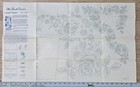 Vintage Alice Brooks Iron Transfer Pattern  7136 Rose