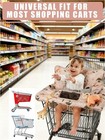 2 In 1 Baby Shopping Cart Cover High Chair Seat Cover Machine Washable Toddler