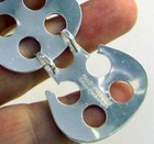 Vintage Large David Andersen Norway Sterling Silver Modernist Pendant Necklace