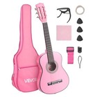 Acoustic Guitar Starter Kit 30 Inch Classical Nylon Strings Basswood With Gig