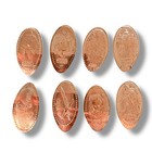 Star Wars Set Of  8  Pressed Penny Set Elongated Penny Han Solo X-wing R2d2