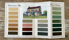 Vintage Color Sample Chip Brochure Bri-mar Shawmut Paint Briggs Maroney 1930 s