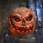 New 12 Inch Animated Talking Rotten Jack O Lantern For Halloween