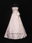 Ivory Ribbon Sash Belt Swiss Double Faced Satin For Wedding Dress Formal Gown