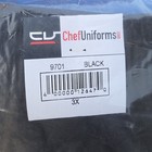 Cv Chef Uniforms 9701 Men s Baggy Chef Pants Black  Size 3x