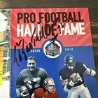 Ed  too Tall  Jones Signed Autographed Pro Football Hall Of Fame Pamphlet