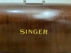 Vintage Singer Sewing Machine Bentwood 3 4 Carrying Case Lid Only