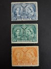 Canada 1897 Jubilee Set 1   2   5   Scott  51  52  54 Queen Victoria Used unused Hi