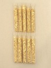 10 Large 5ml Vials  - Gold Leaf Flakes Filled - Collectible - Bullion - Read