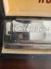 Vintage Hohner 64 Chromonica 4 Octave Harmonica Instrument In Original Box