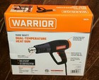 Warrior 1500 Watt Dual Temperature Heat Gun With 6ft Cord - Item  56434