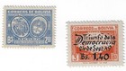 Bolivia Air Mail Stamps 7 Mint 1 Overprint   1 Used Vintage Lot 