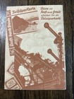 Rare 1937 German Travel Brochure  urlaubsreife   holiday Ready 