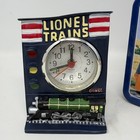 Vtg Lionel Alarm Clock Trains Locomotive Resin 4  Tabletop Works   Suitcase Tin