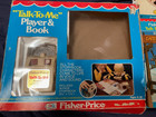 Vintage Fisher Price Talk-to-me Player With Box  3 Books  Tested And Working 