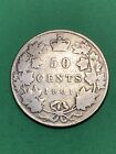 1901 Canada Silver 50 Cents  a1259 