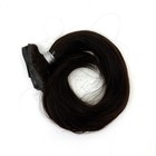 Glam Seamless Invisi-clip Hair Extensions  1b Off Black 7 Wefts 22  170g Nwot